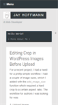 Mobile Screenshot of jayhoffmann.com